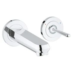Grohe Eurodisc Joy Wall Mounted 2 Hole Basin Mixer - Chrome - 19968000