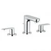 Grohe Eurosmart Cosmopolitan 3-Hole Basin Mixer with Pop-up Waste - 20187000
