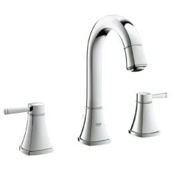 Grohe Grandera High Spout 3-Hole Basin Mixer with Pop-up Waste - Chrome - 20389000