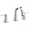 Grohe Grandera 3-Hole Basin Mixer with Pop-up Waste - Chrome - 20417000