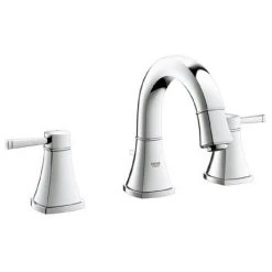 Grohe Grandera 3-Hole Basin Mixer with Pop-up Waste - Chrome - 20417000