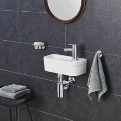 Grohe Eurostyle Cosmopolitan Basin Pillar Tap - 23039002 -Basin Taps Shop 23039002 D2 460