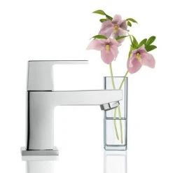 Grohe Eurocube Basin Pillar Tap - 23137000 -Basin Taps Shop 23137000 D3 460