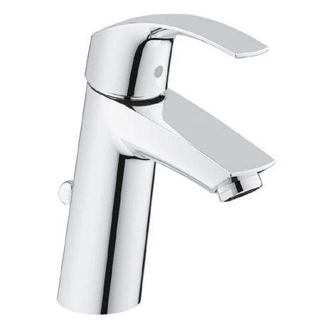 Grohe Eurosmart Mono Basin Mixer with Pop-up Waste - 23322001 1 Grohe Eurosmart Mono Basin Mixer with Pop-up Waste - 23322001