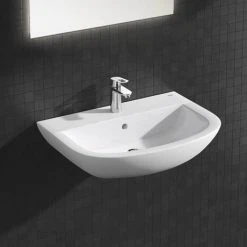 Grohe BauLoop S-Size Mono Basin Mixer with Pop-up Waste - 23335000 -Basin Taps Shop 23335000 D5 460