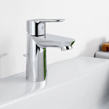 Grohe BauEdge Mono Basin Mixer with Pop-up Waste - 23356000 2 Grohe BauEdge Mono Basin Mixer with Pop-up Waste - 23356000 - Image 2