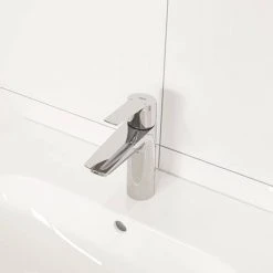 Grohe QuickFix Start S-Size Mono Basin Mixer with Push-Open Waste - 23550002 -Basin Taps Shop 23550002 D5 460