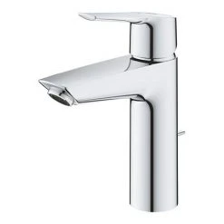 Grohe QuickFix Start SilkMove ES M-Size Mono Basin Mixer with Pop-up Waste - 23552002 6 Grohe QuickFix Start SilkMove ES M-Size Mono Basin Mixer with Pop-up Waste - 23552002 -Basin Taps Shop 23552002 D3 460
