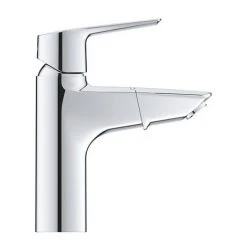 Grohe QuickFix Start Mono Basin Mixer with Pull Out Spout + Push-Open Waste - 24205003 -Basin Taps Shop 24205003 D1 460