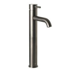 JTP Vos Brushed Black Tall Single Lever Basin Mixer