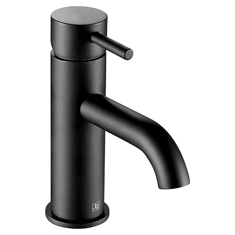 JTP Vos Matt Black Single Lever Basin Mixer 1 JTP Vos Matt Black Single Lever Basin Mixer