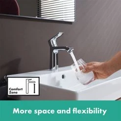 Hansgrohe Metris Single Lever Basin Mixer 110 with Pop-up Waste - 31080000 11 Hansgrohe Metris Single Lever Basin Mixer 110 with Pop-up Waste - 31080000 -Basin Taps Shop 31080000 ai5 460