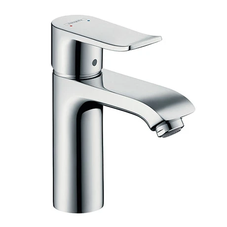 Hansgrohe Metris Single Lever Basin Mixer 110 with Pop-up Waste - 31080000 1 Hansgrohe Metris Single Lever Basin Mixer 110 with Pop-up Waste - 31080000