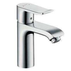 Hansgrohe Metris Single Lever Basin Mixer 110 without Waste (min. 0.2 Bar) - 31084010