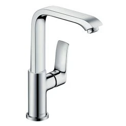 Hansgrohe Metris Single Lever Basin Mixer 230 with Swivel Spout and Pop-up Waste - 31087000