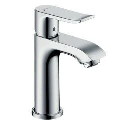 Hansgrohe Metris Cloakroom Single Lever Basin Mixer 100 with Pop-up Waste - 31088000