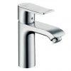 Hansgrohe Metris Single Lever Basin Mixer 110 CoolStart with Pop-up Waste - 31121000