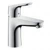 Hansgrohe Focus Single Lever Basin Mixer 100 LowFlow with Pop-up Waste - 31603000