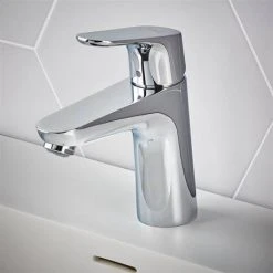 Hansgrohe Focus Single Lever Basin Mixer 100 without Waste - 31517000 5 Hansgrohe Focus Single Lever Basin Mixer 100 without Waste - 31517000 -Basin Taps Shop 31517000.ai2 460