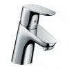 Hansgrohe Focus Single Lever Basin Mixer 70 with Push-open Waste - 31604000
