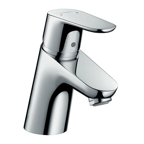 Hansgrohe Focus Single Lever Basin Mixer 70 with Push-open Waste - 31604000 1 Hansgrohe Focus Single Lever Basin Mixer 70 with Push-open Waste - 31604000