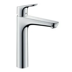Hansgrohe Focus Single Lever Basin Mixer 190 with 2 Flow Rates and Pop-up Waste - 31658000