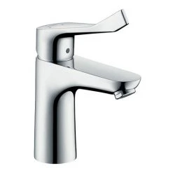 Hansgrohe Focus Care Single Lever Basin Mixer 100 without Waste - 31915000