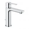 Grohe Lineare Mono Basin Mixer with Pop-up Waste - Chrome - 32114001