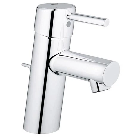Grohe Concetto Mono Basin Mixer with Pop-up Waste - 3220210L 1 Grohe Concetto Mono Basin Mixer with Pop-up Waste - 3220210L