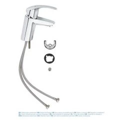 Grohe Eurosmart Mono Basin Mixer - 32467002 -Basin Taps Shop 32467002 D2 460