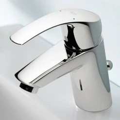 Grohe Eurosmart Mono Basin Mixer with Pop-up Waste - 33265002 -Basin Taps Shop 33265002 D2 460