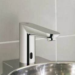 Grohe Euroeco Cosmopolitan E Infra-Red Basin Tap 1/2" - Chrome - 36272000 -Basin Taps Shop 36272000 D2 460