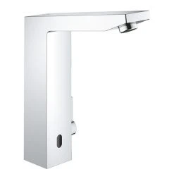 Grohe Eurocube E Infra-Red Basin Mixer Tap 1/2" - Chrome - 36441000