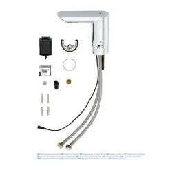 Grohe Bau Cosmopolitan E Infra-Red Electronic Basin Mixer - 36451000 9 Grohe Bau Cosmopolitan E Infra-Red Electronic Basin Mixer - 36451000 -Basin Taps Shop 36451000 D3 460