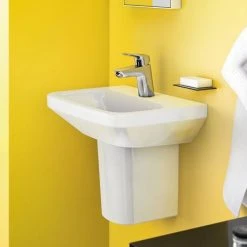 Hansgrohe Logis Basin Mixer 70 for Vented Hot Water Cylinders with Push-open Waste - 71074000 -Basin Taps Shop 71070000 D4 460 5