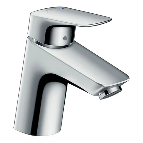 Hansgrohe Logis Single Lever Basin Mixer 70 with Pop-up Waste - 71070000 1 Hansgrohe Logis Single Lever Basin Mixer 70 with Pop-up Waste - 71070000