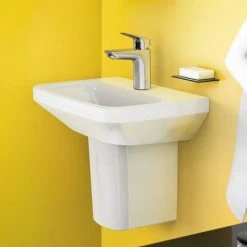 Hansgrohe Logis Single Lever Basin Mixer 100 with Metal Pop-up Waste - 71171000 -Basin Taps Shop 71100000 D4 460 1