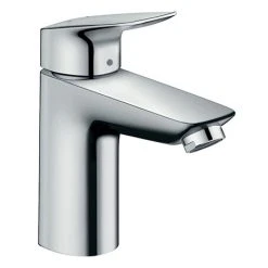 Hansgrohe Logis Single Lever Basin Mixer 100 LowFlow with Pop-up Waste - 71104000