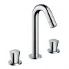 Hansgrohe Logis 3-Hole Basin Mixer 150 with Pop-up Waste - 71133000