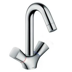 Hansgrohe Logis 2-Handle Basin Mixer 150 without Waste - 71221000