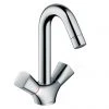 Hansgrohe Logis 2-Handle Basin Mixer 150 with Pop-up Waste - 71222000
