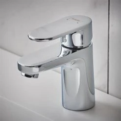 Hansgrohe Vernis Blend Single Lever Basin Mixer 70 without Waste - Chrome - 71558000 -Basin Taps Shop 7155800.ai2 460
