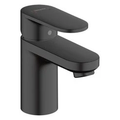 Hansgrohe Vernis Blend Single Lever Basin Mixer 70 with Pop-up Waste - Matt Black - 71550670