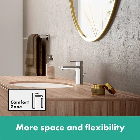 Hansgrohe Vernis Blend Single Lever Basin Mixer 100 with Pop-up Waste - 71559000 3 Hansgrohe Vernis Blend Single Lever Basin Mixer 100 with Pop-up Waste - 71559000 - Image 3