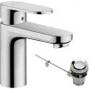 Hansgrohe Vernis Blend Single Lever Basin Mixer 100 with Pop-up Waste - 71559000