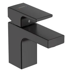 Hansgrohe Vernis Shape Single Lever Basin Mixer 70 without Waste - Matt Black - 71567670