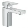 Hansgrohe Vernis Shape Single Lever Basin Mixer 100 without Waste - Chrome - 71569000