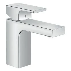 Hansgrohe Vernis Shape Single Lever Basin Mixer 100 with Pop-up Waste - Chrome - 71561000