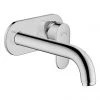 Hansgrohe Vernis Blend Wall Mounted Single Lever Basin Mixer - Chrome - 71576000