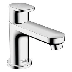 Hansgrohe Vernis Blend Pillar Tap 70 for Cold Water without Waste - Chrome - 71583000